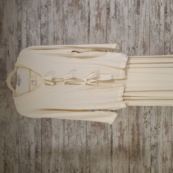 Ivory 100% tencel 2 pc. dress set - Picture 1 of 1